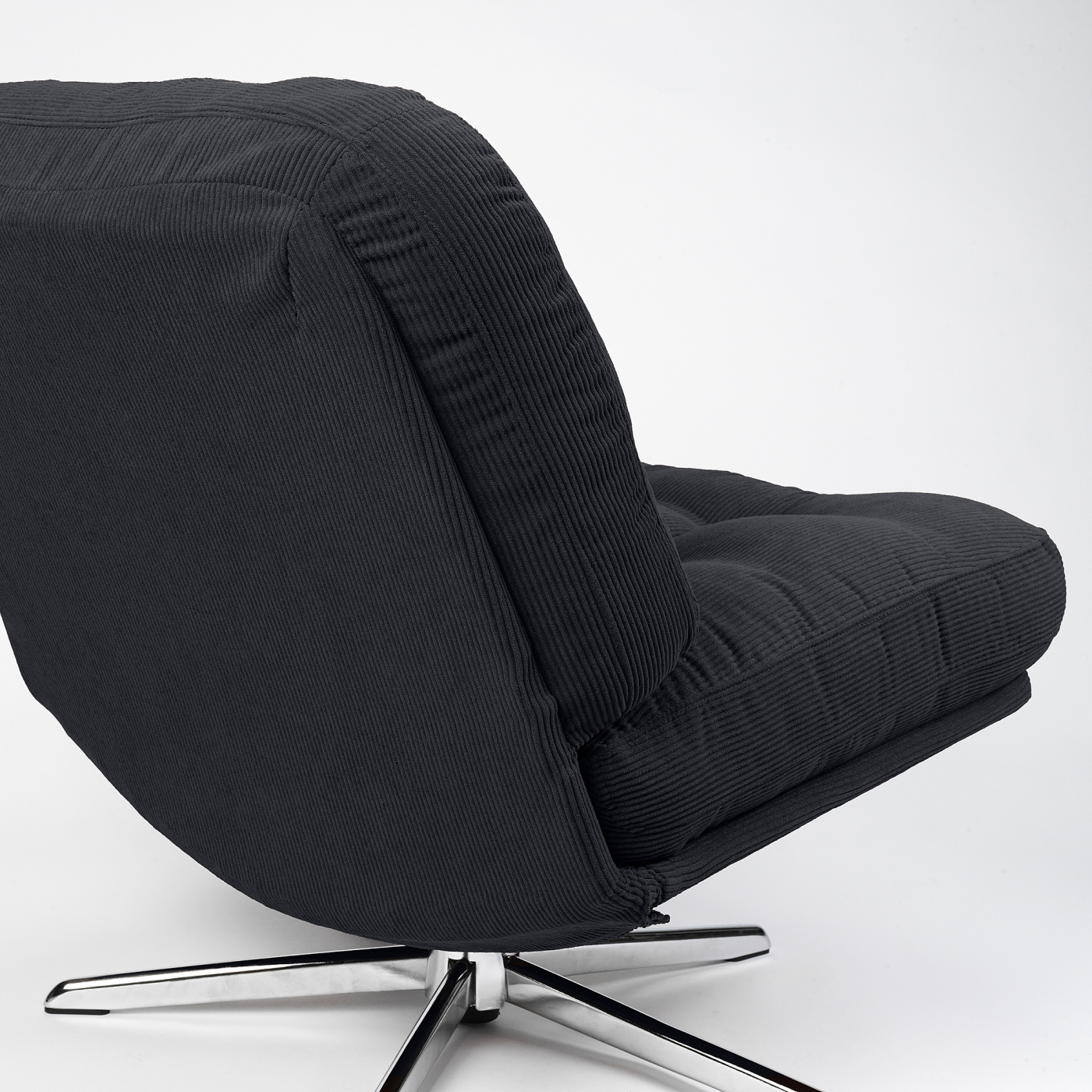 DYVLINGE swivel easy chair Kelinge black - IKEA
