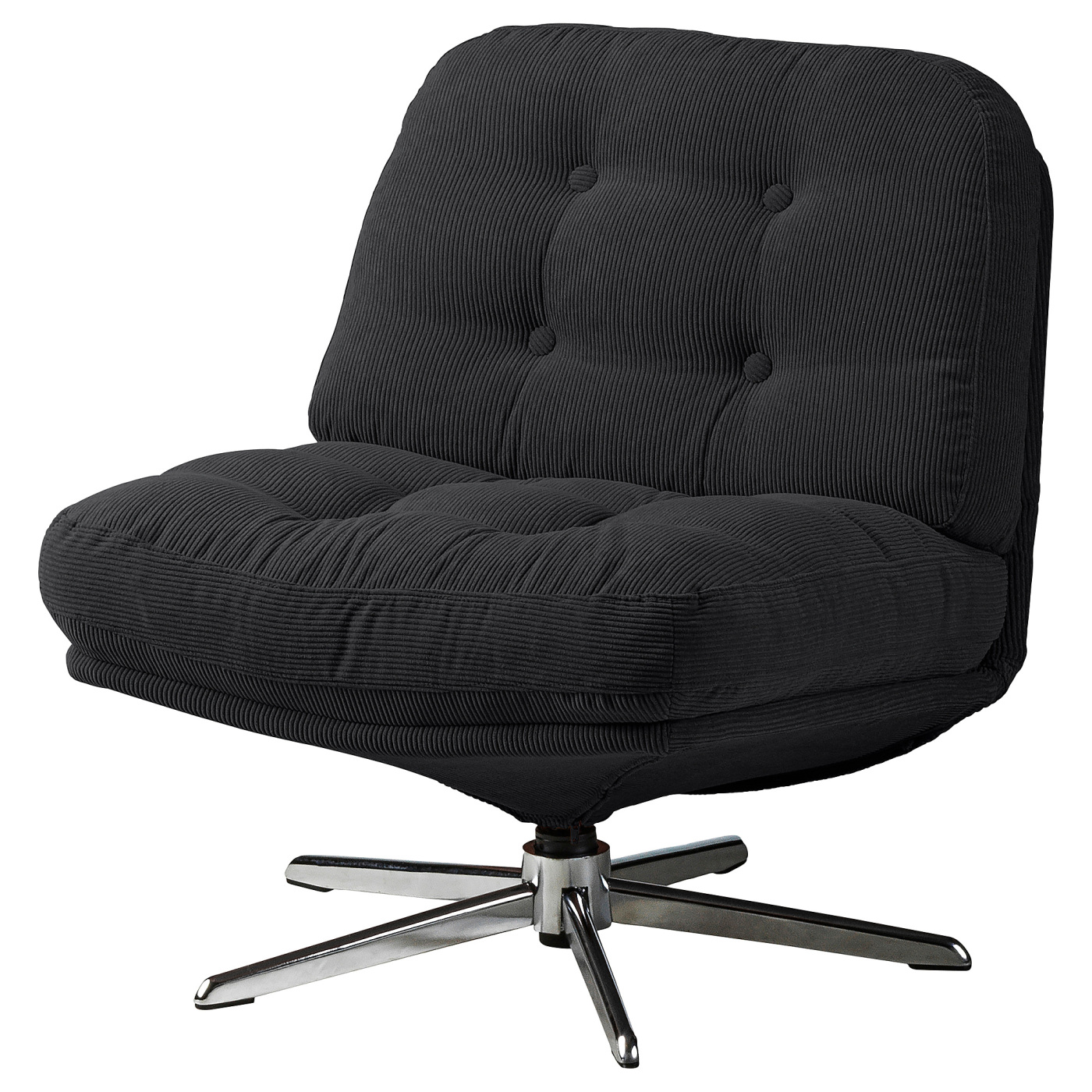 DYVLINGE swivel easy chair Kelinge black - IKEA