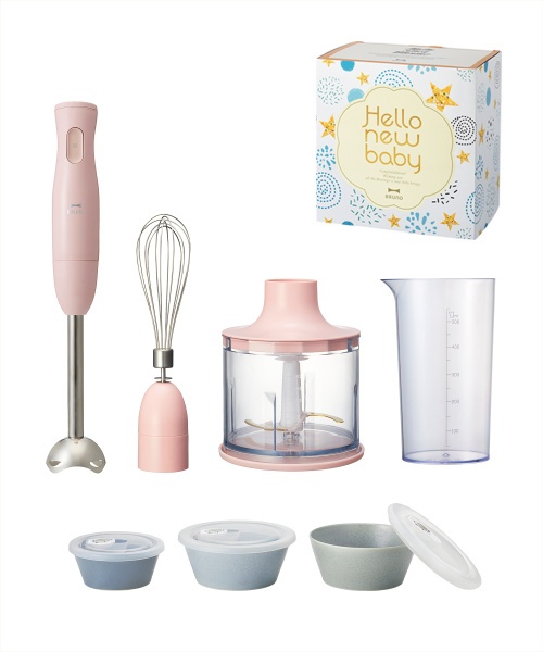 FS】《出産祝い》マルチスティックブレンダー+セラミック保存容器