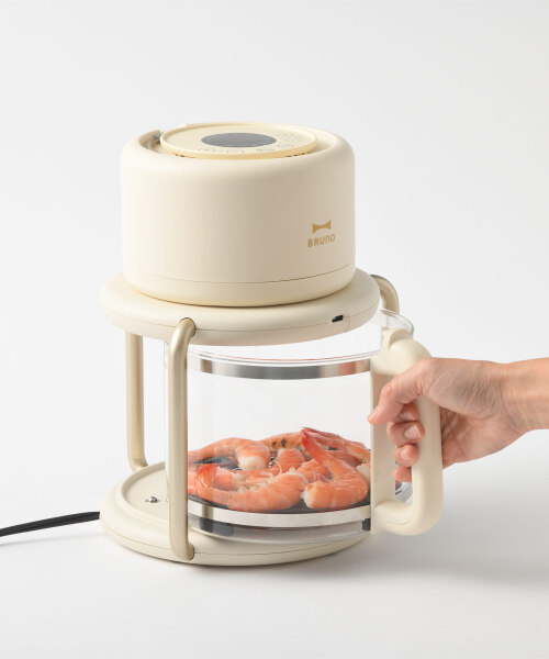 ガラスエアフライヤー アイボリーの通販 | BRUNO online