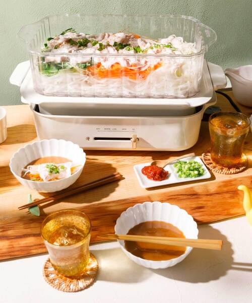 コンパクトホットプレート用スチーマー(1段) の通販 | BRUNO online