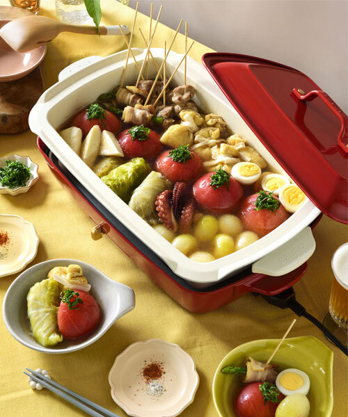 ホットプレートグランデサイズ+深鍋+グリルプレートセット 【直営店