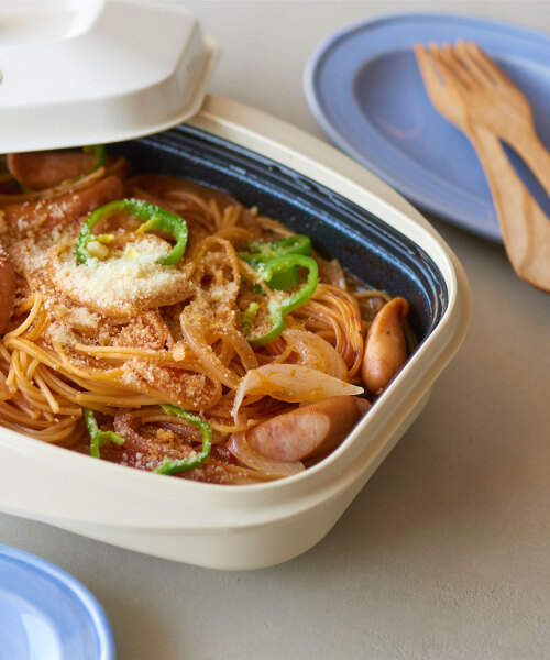 レンジメート プロ by BRUNO 2種セット ブルーグレー/スクエア ブルー