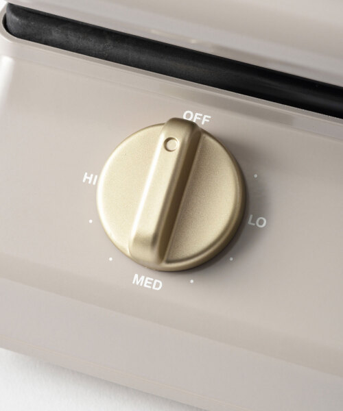 グリルサンドメーカー ダブル グレージュの通販 | BRUNO online