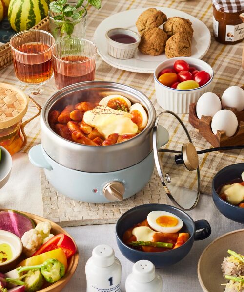 コンパクトマルチグリルポット ホワイトの通販 | BRUNO online