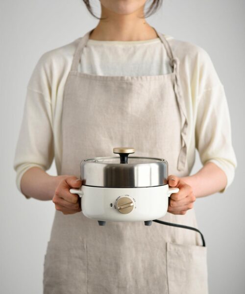 コンパクトマルチグリルポット ホワイトの通販 | BRUNO online