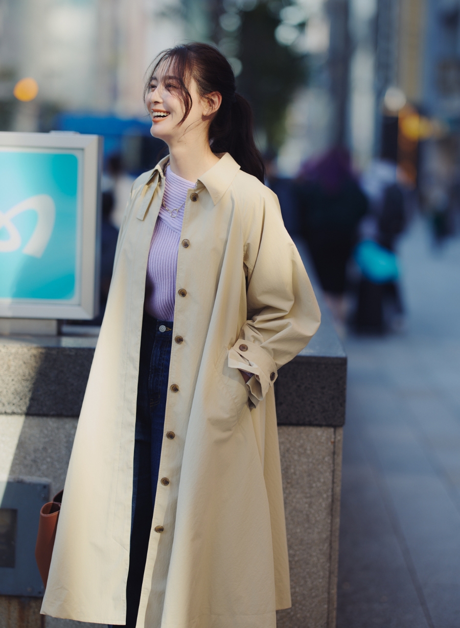 ボリュームポンチョコート｜LOUNIE（ルーニィ）公式サイト／公式