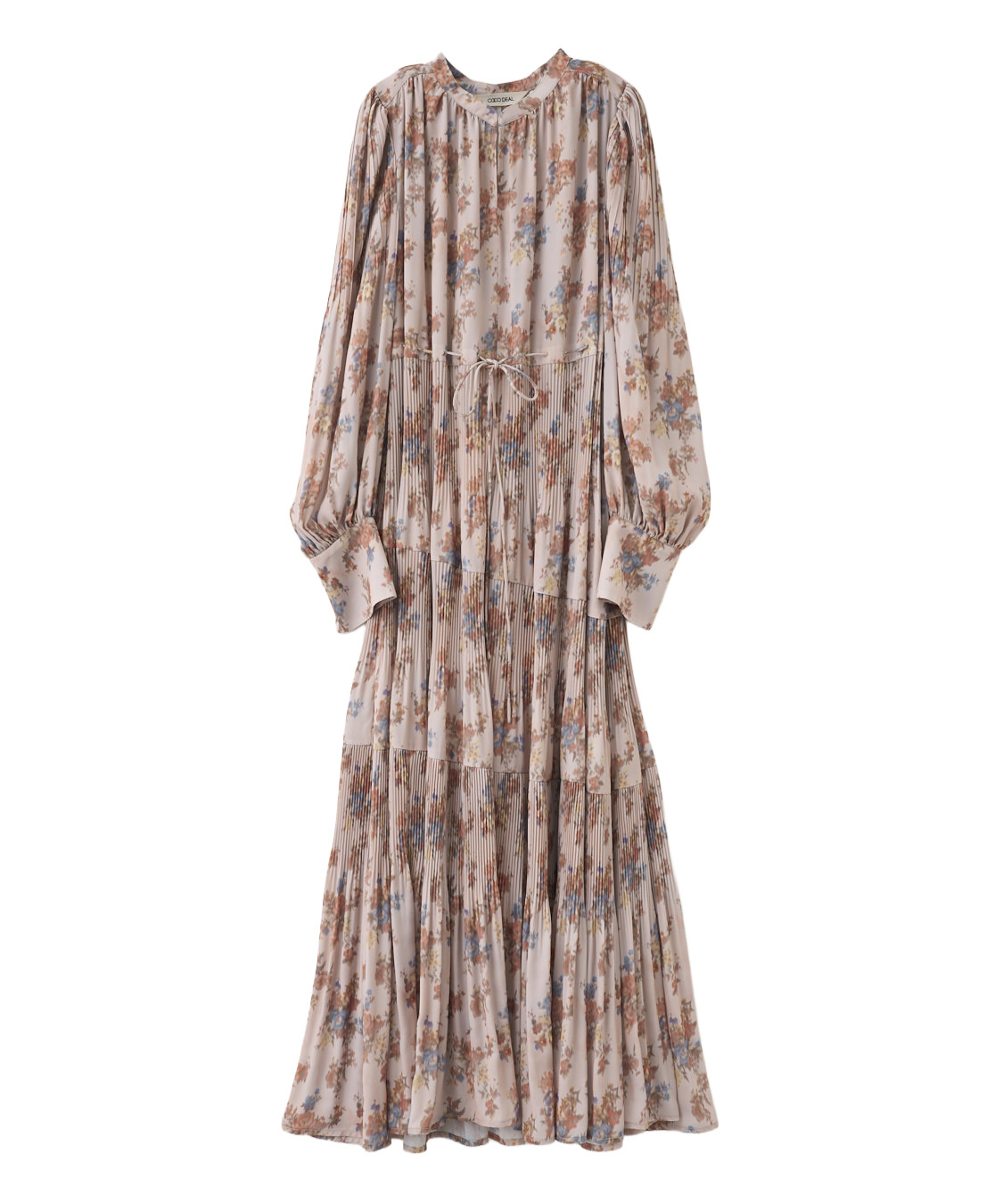 フラワープリントプリーツティアードワンピース｜PETAL ONLINE（ペタル