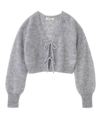 モヘアニットリボンカーディガン｜PETAL ONLINE（ペタルオンライン）