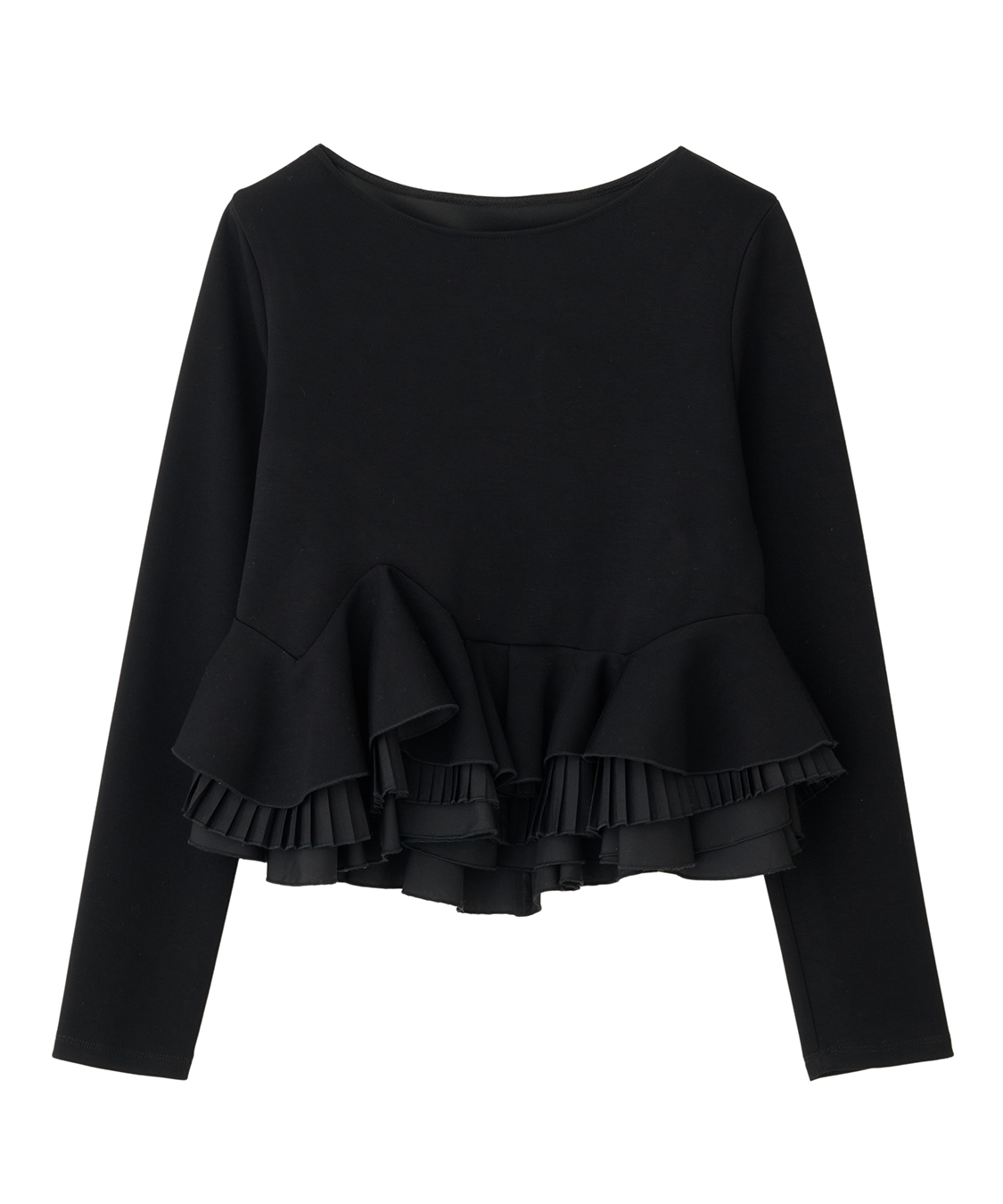 愛され名品】ランダムフリルペプラムトップス｜PETAL ONLINE（ペタル