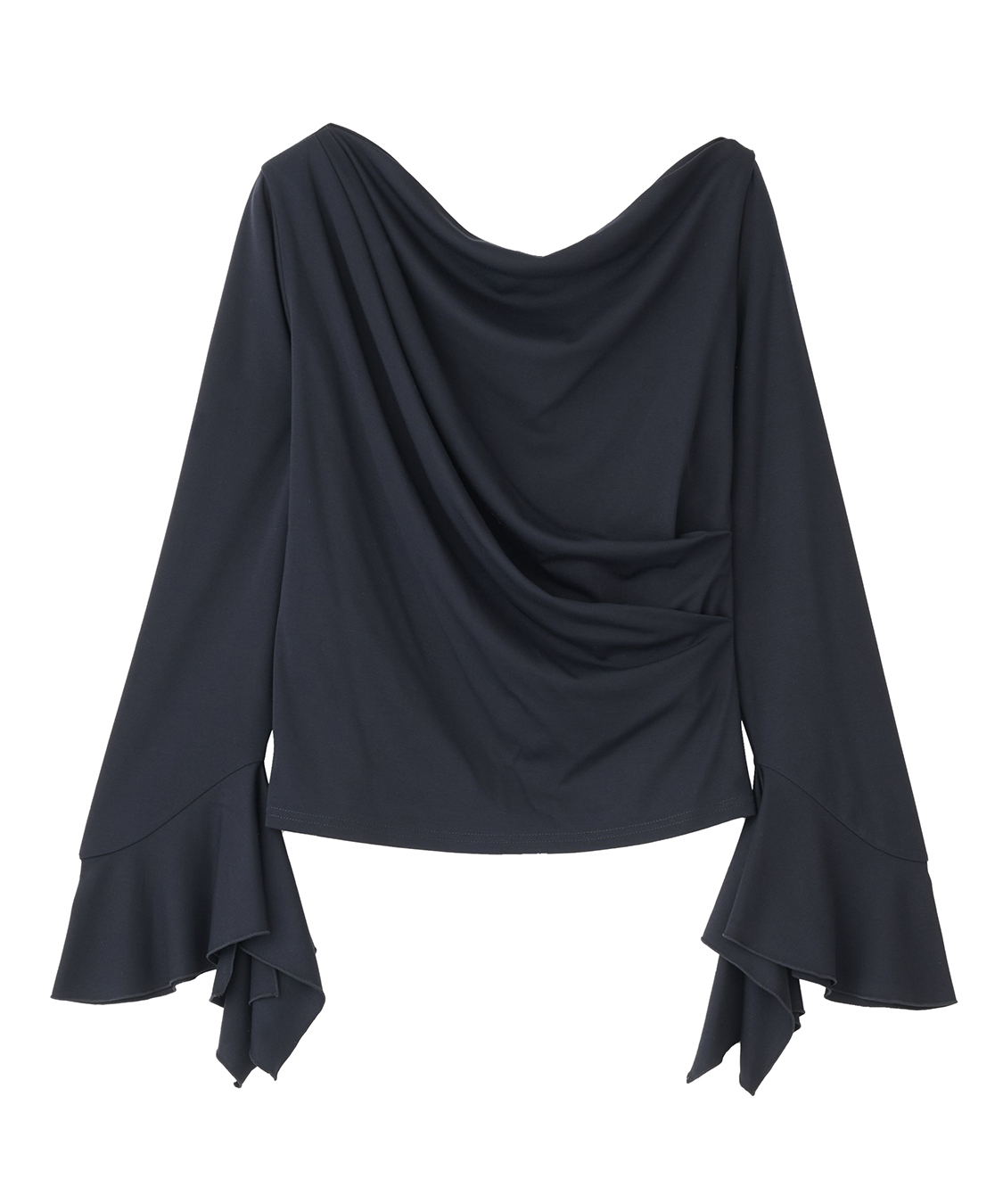 ドレープネックカフススリーブトップス｜PETAL ONLINE（ペタルオンライン）