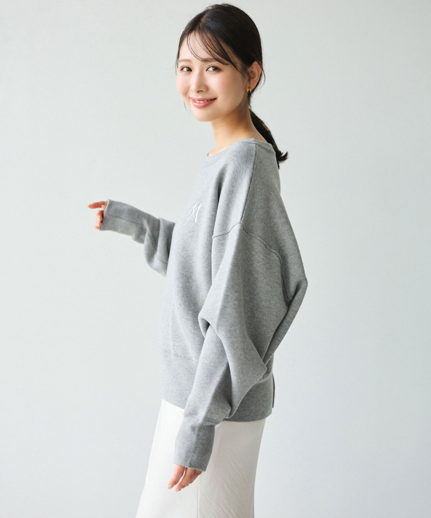 ロゴニットスウェット｜PETAL ONLINE（ペタルオンライン）