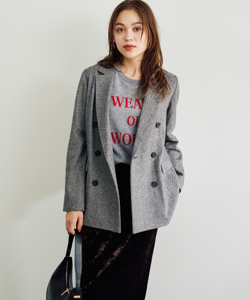 VALENTINO GARAVANI ダブル ジャケット ウール セットアップ VALENTINO