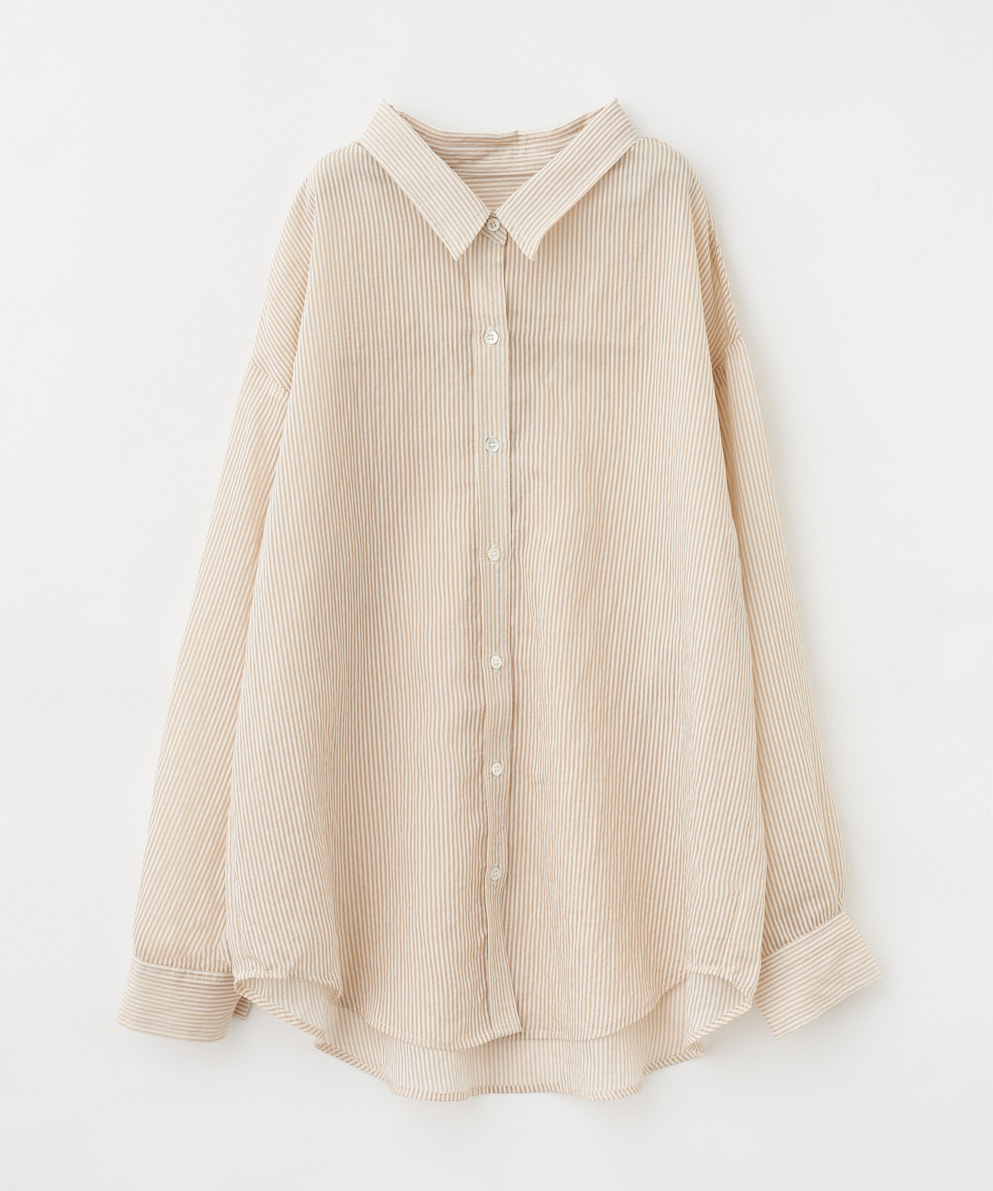 ストライプシアーシャツ｜Stola.（ストラ）公式通販サイト