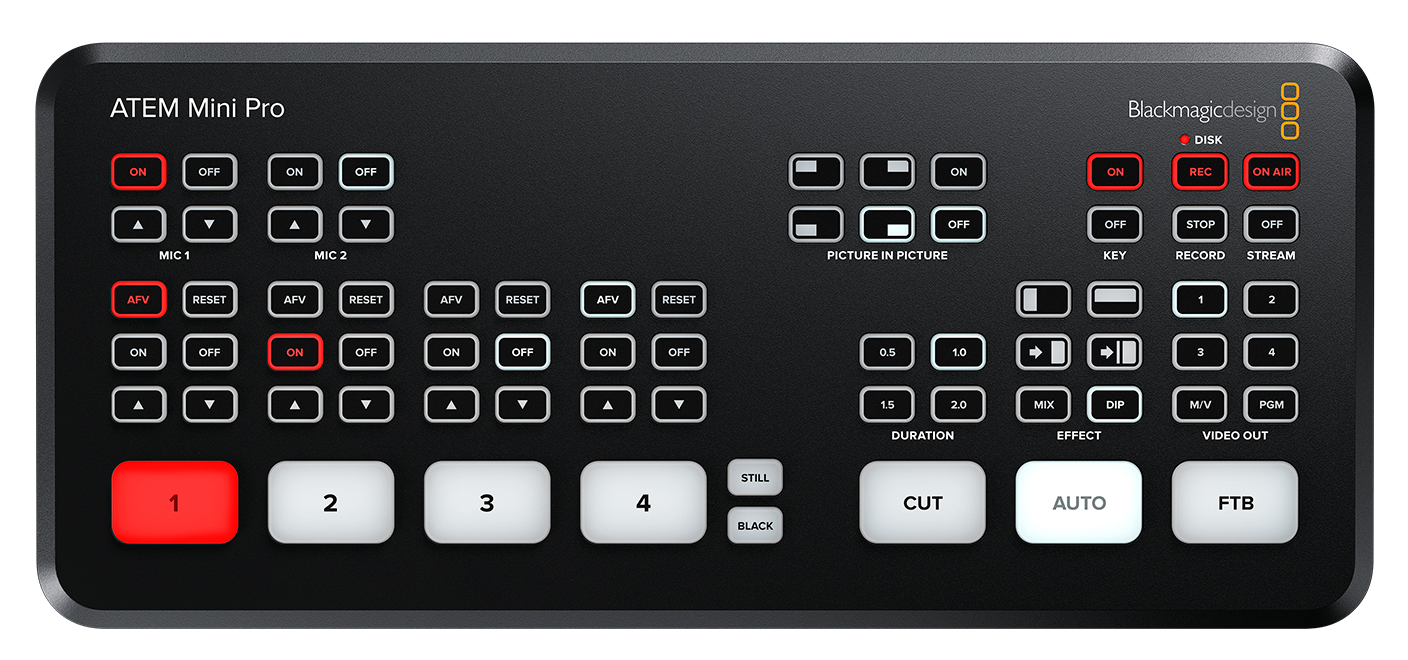 ATEM Mini Pro （収録・配信・モニタリング機能搭載仕様） - 業務用