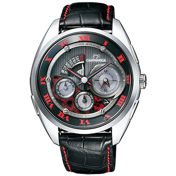 BZ0030-08E エコ・ドライブ コンプリケーション 黒橡 -くろつるばみ