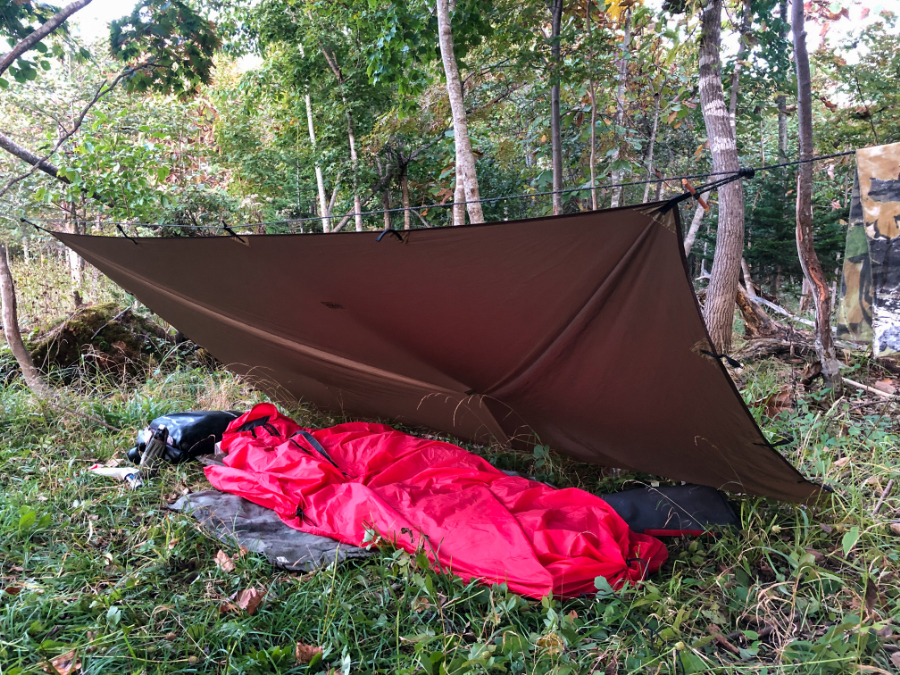 Day Trip Tarp（デイトリップタープ） - ブッシュクラフト・キャンプ