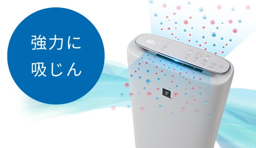 SHARP 加湿空気清浄機 KI-NS50-W ホワイト - 市之瀬電設オンラインショップ