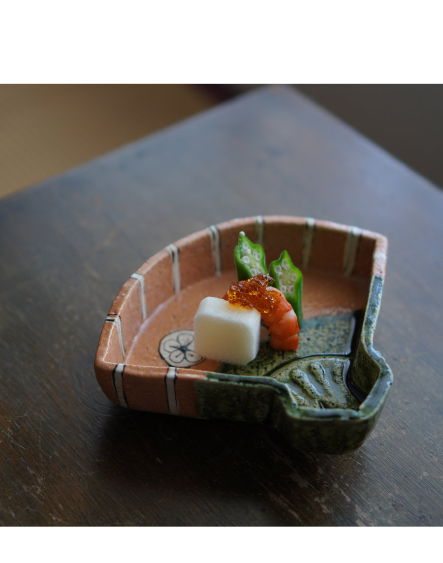 織部扇向付 澤克典【Galleryてとて】