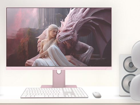 JAPANNEXTが23.8インチ180Hz対応、パステルカラー3色採用のゲーミング