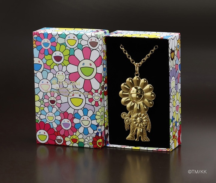 村上隆《お花の親子》のジュエリー、限定30個IVXLCDM六本木ヒルズで