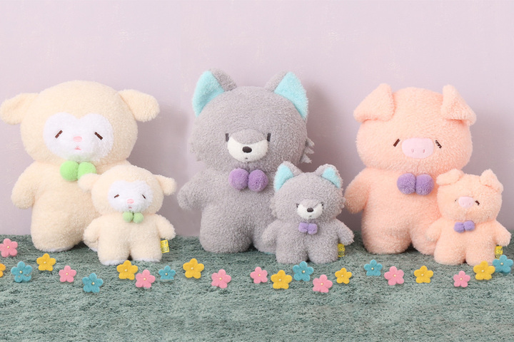 人気のたっとんに仲間が増えとん！新作ひつじ・おおかみ・ぶたが 2月17