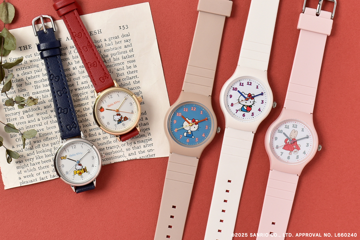 レトロなイラストがキュート！ ハローキティ、マロンクリームの