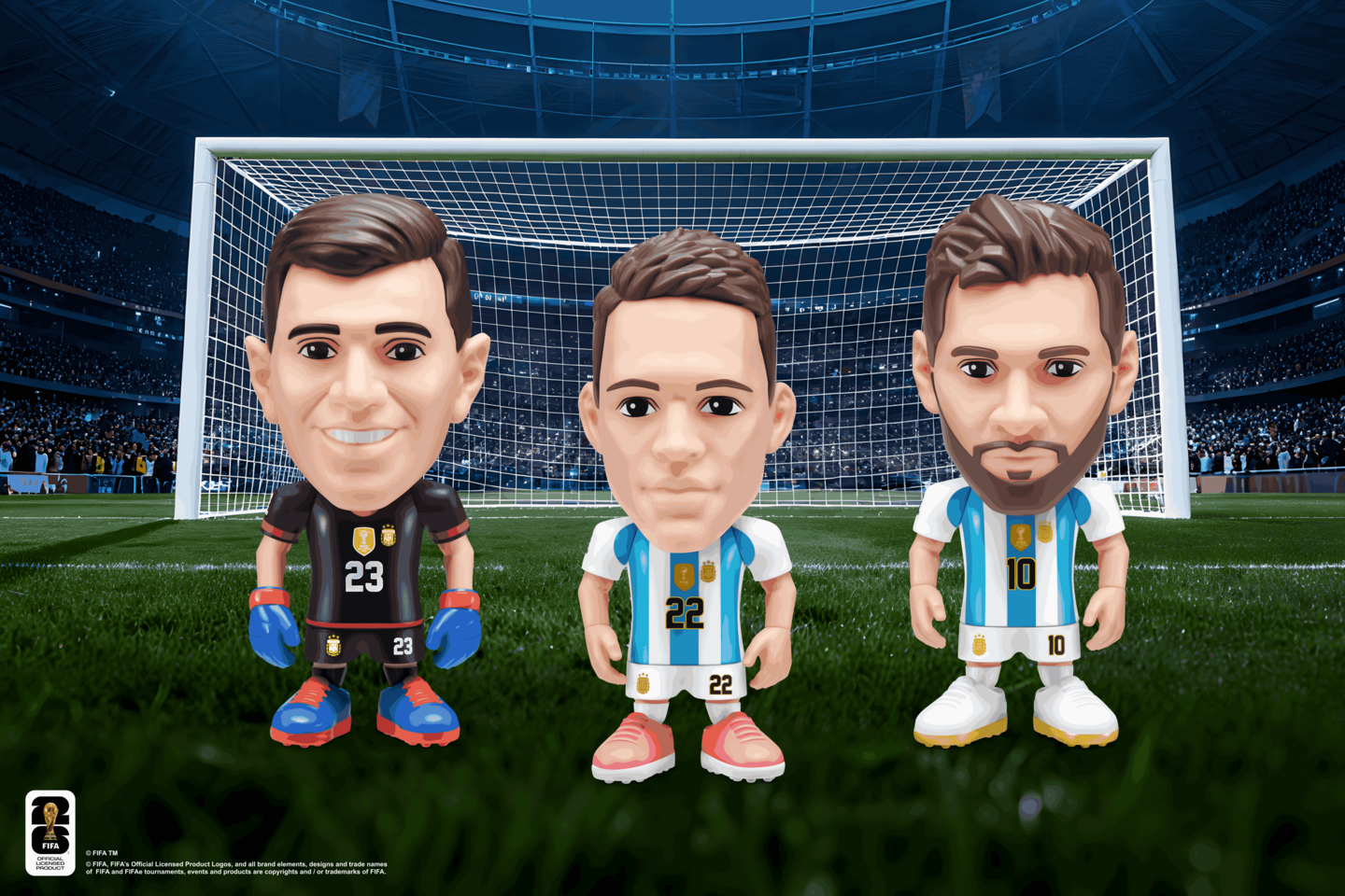 FIFA公認のカプセルフィギュア「FIFA ワールドカップ 26 Ballers」を新