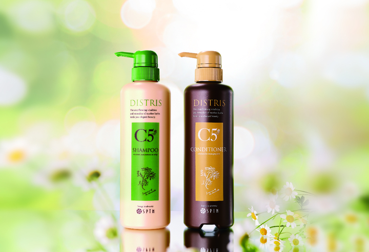 大人気「ディストリス シャンプー C5・コンディショナー C5」の容器が