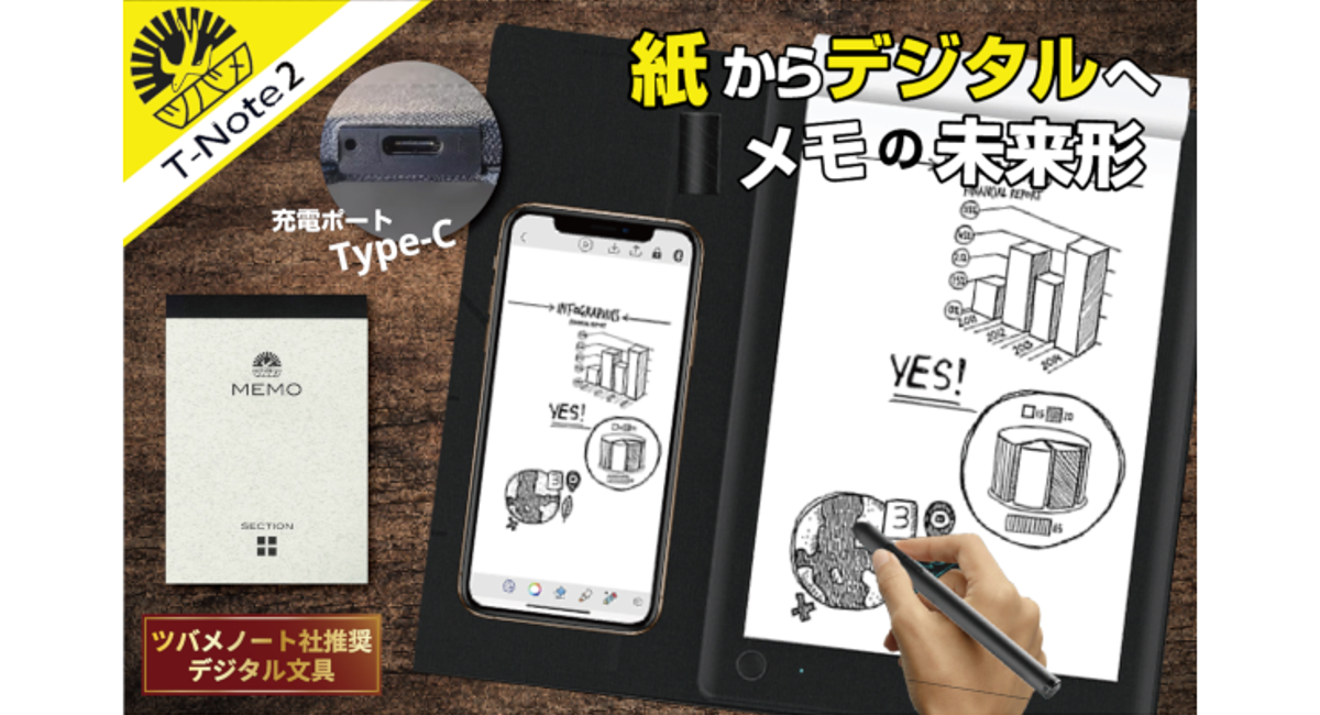 ツバメノート社推奨デジタル文具】紙メモを一瞬でデジタル化！累計