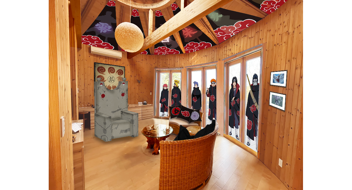 ニジゲンノモリ公式ヴィラ「GRAND CHARIOT 北斗七星135°」コラボルーム