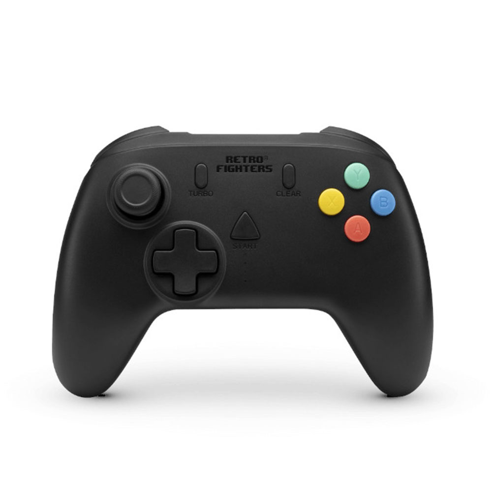 StrikerDC ワイヤレスコントローラー ブラック - ドリームキャスト