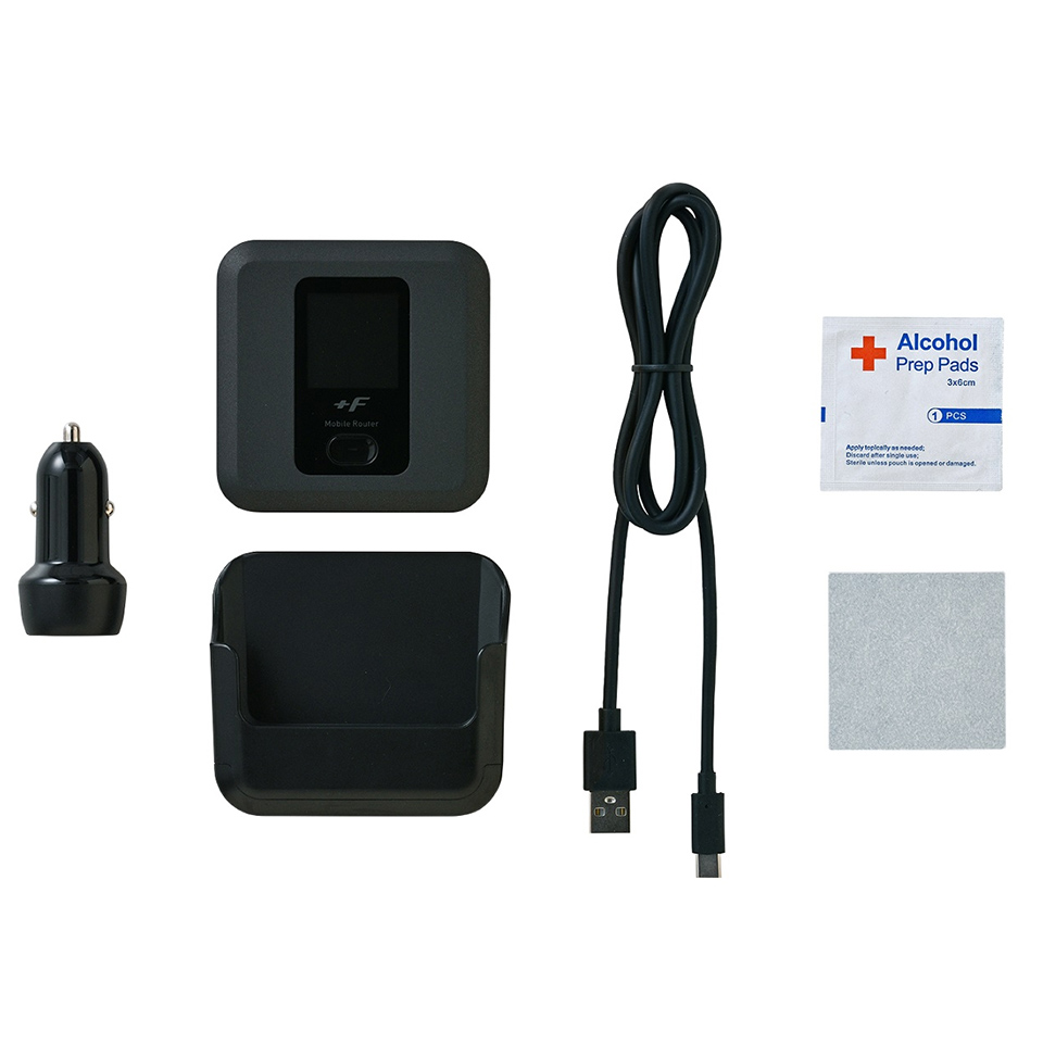 モバイルルーター+F FS040W 専用カー・セット 富士ソフト | モバイル