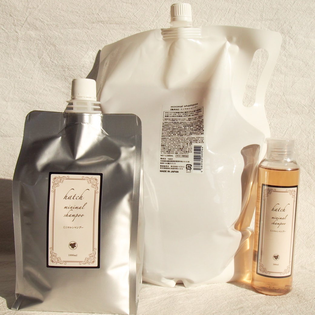 ミニマルシャンプー | hatchオンラインショップ