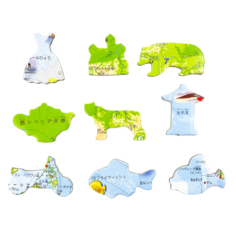 アジアマップ 日本語版 63PCS | 海外おもちゃブランドの仕入れ・卸売り