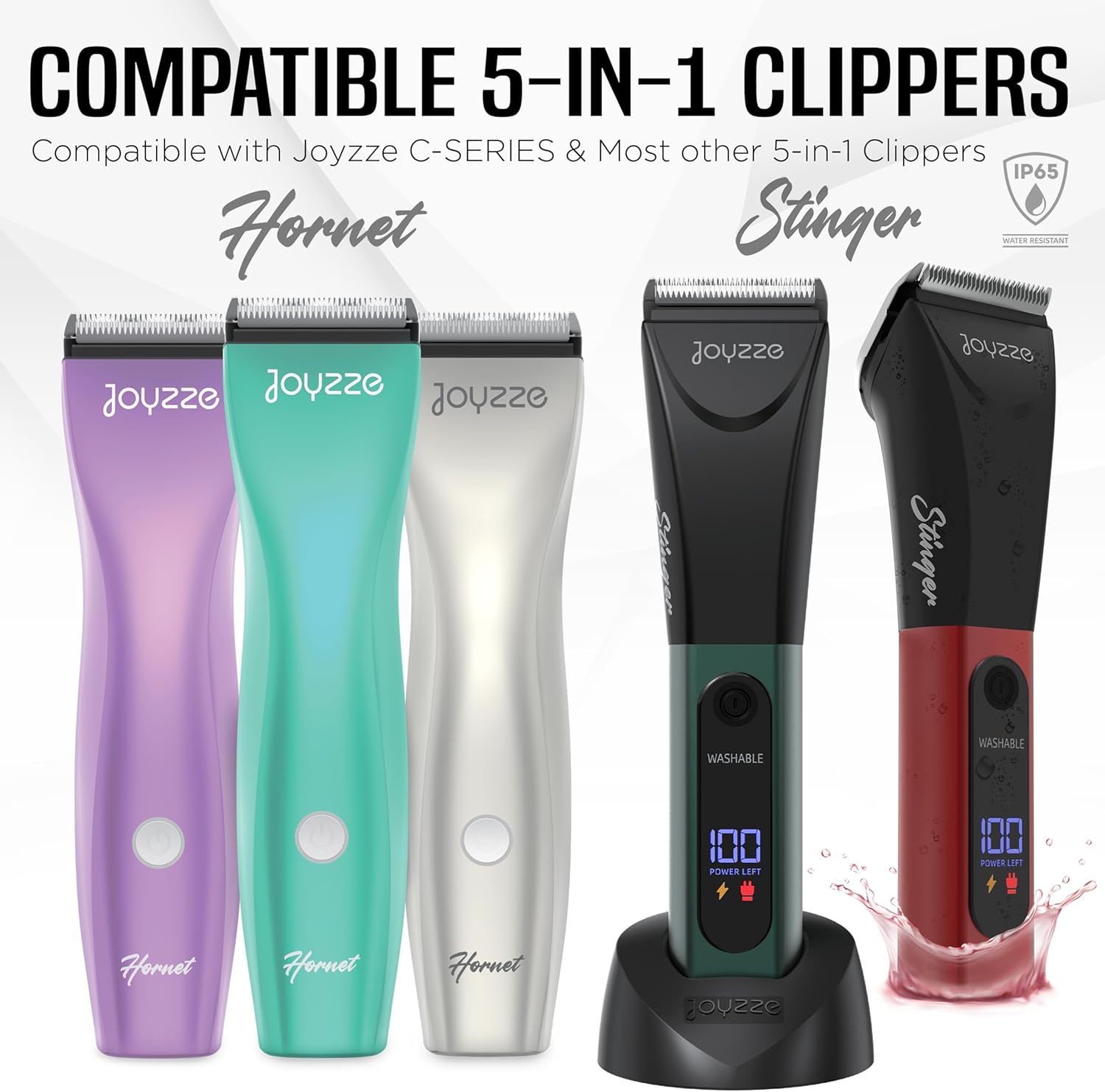 Joyzze 8ピースメタルコームアタッチメントセット Cシリーズ | Kishi