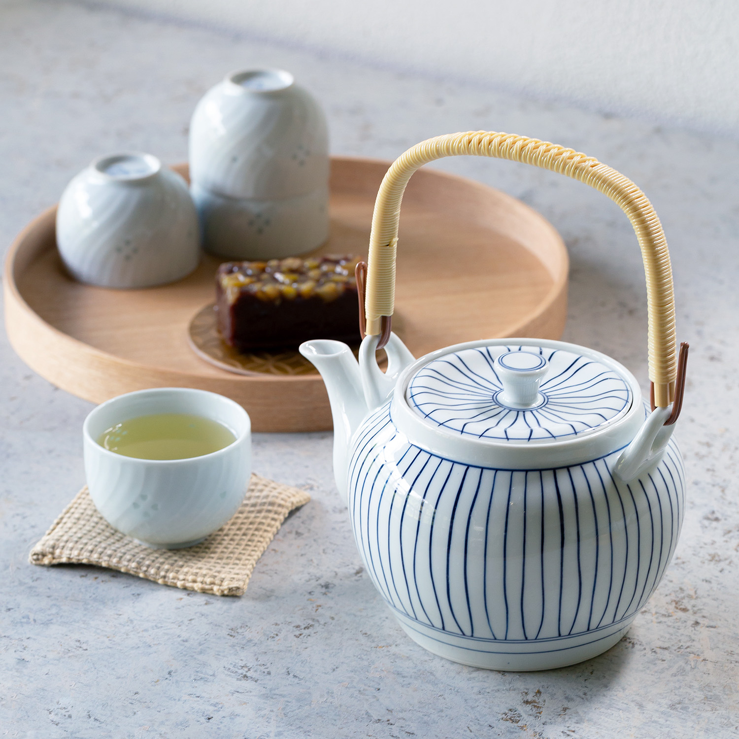 Spot Edition｜縞十草 MS10号土瓶｜西海陶器 | SAIKAI B-SHOP｜西海