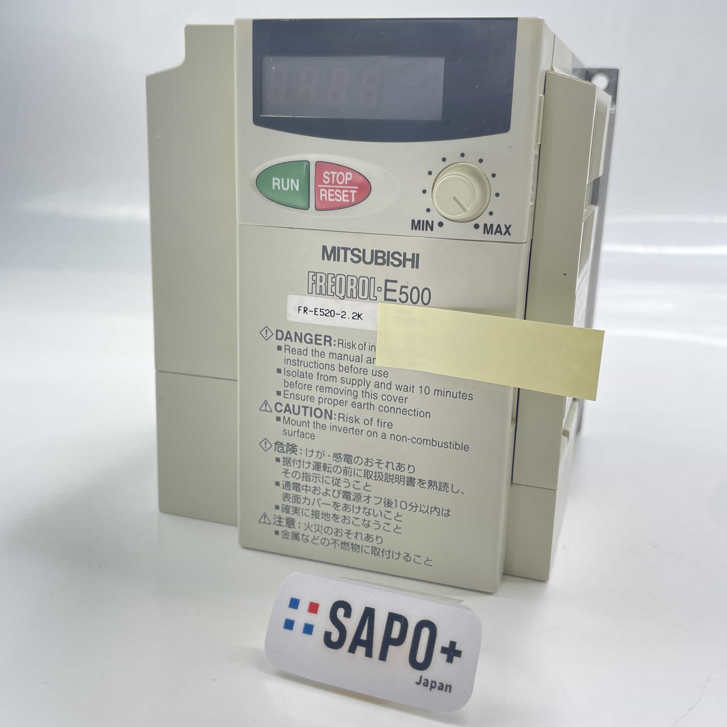 FR-E520-2.2K FREQROL-E500シリーズ インバータ 三菱電機 | 中古FA機器