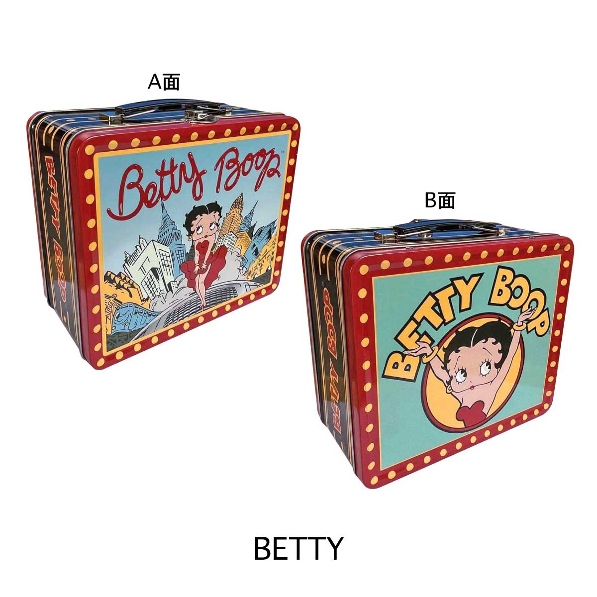 AMERICAN STYLE☆】【ブリキ缶】VINTAGE LUNCH BOX お弁当箱 収納