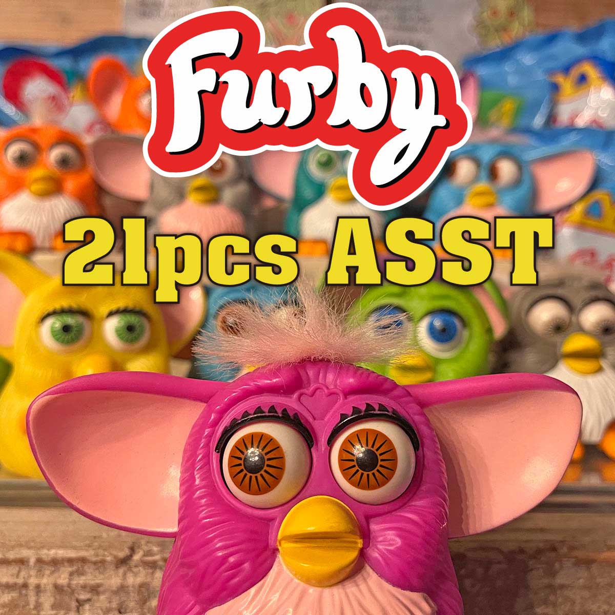 FURBY × US.McDonald's】【USAヴィンテージ TOY】FURBY ファービー