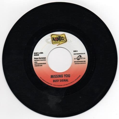 Heart & Soul riddim Busy Signal - Missing You / instrumental