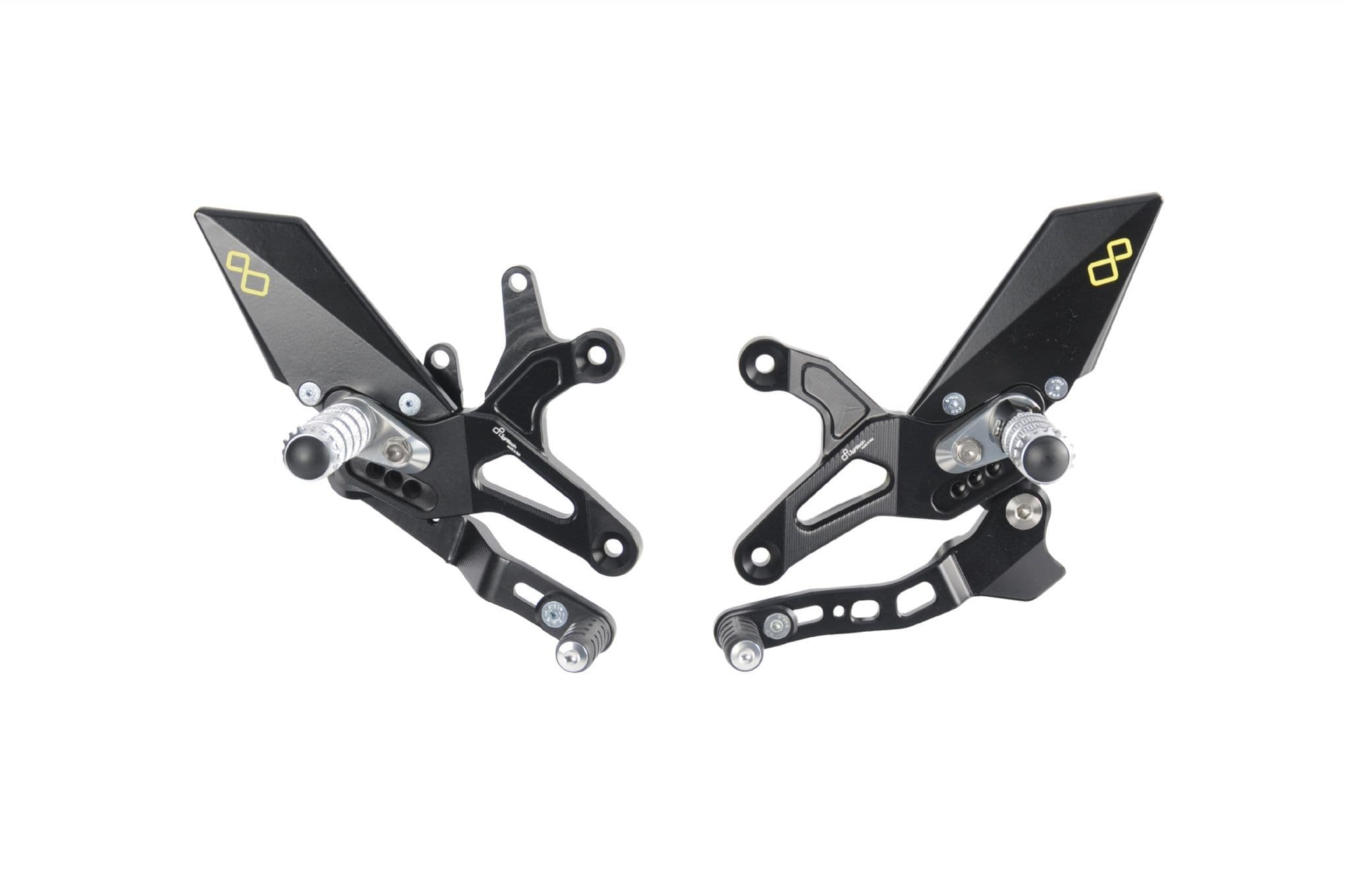 LighTech Kawasaki ZX6R / ZX636R 2005-2021 Adjustable Rearsets