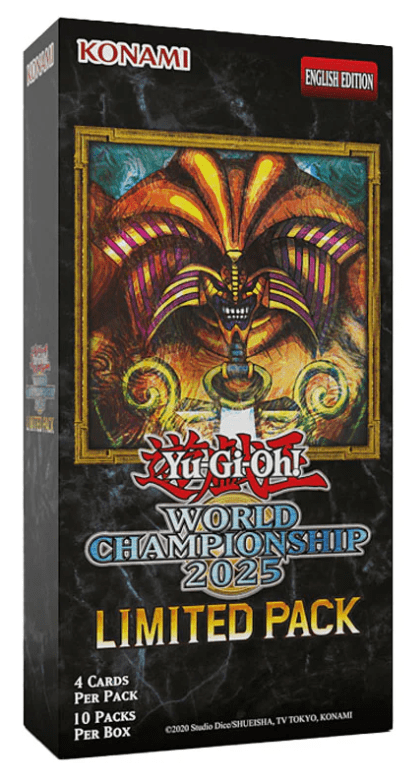 YuGiOh Trading card game Limited Pack World Championship 2025