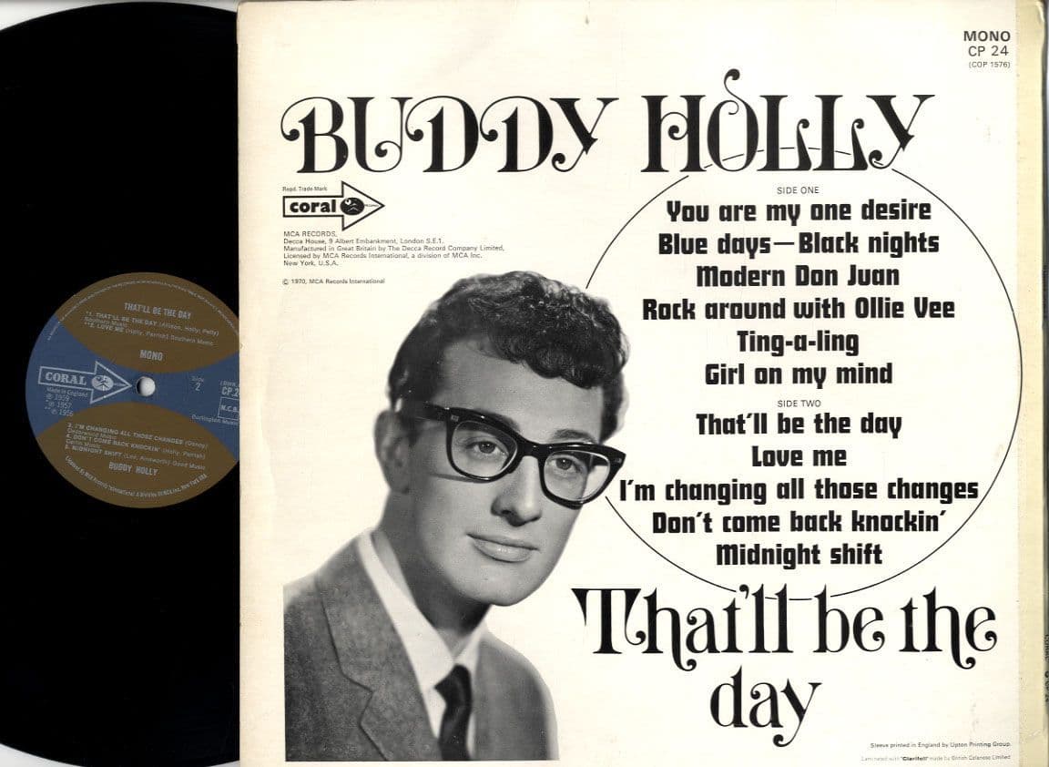 Buddy Holly - That ll Be The Day CP 24