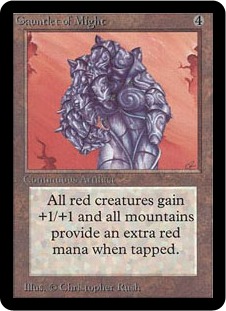 Gauntlet of Might》[2ED] 茶R | 日本最大級 MTG通販サイト「晴れる屋」