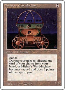 ミシュラの戦争機械/Mishra's War Machine》[3ED] 茶R | 日本最大級