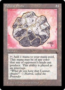 友なる石/Fellwar Stone》[DRK] 茶U | 日本最大級 MTG通販サイト