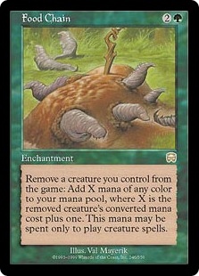 Foil】《食物連鎖/Food Chain》[MMQ] 緑R | 日本最大級 MTG通販サイト