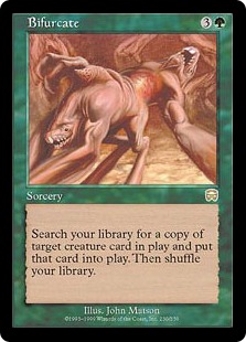 Foil】《分裂/Bifurcate》[MMQ] 緑R | 日本最大級 MTG通販サイト