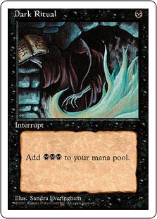 暗黒の儀式/Dark Ritual》[3ED] 黒C | 日本最大級 MTG通販サイト